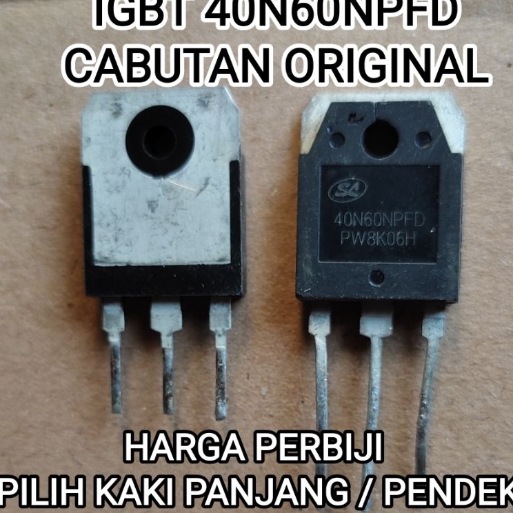 IGBT 4N6NPFD 4N6 NPFD IGBT MESIN LAS CABUTAN ORIGINAL