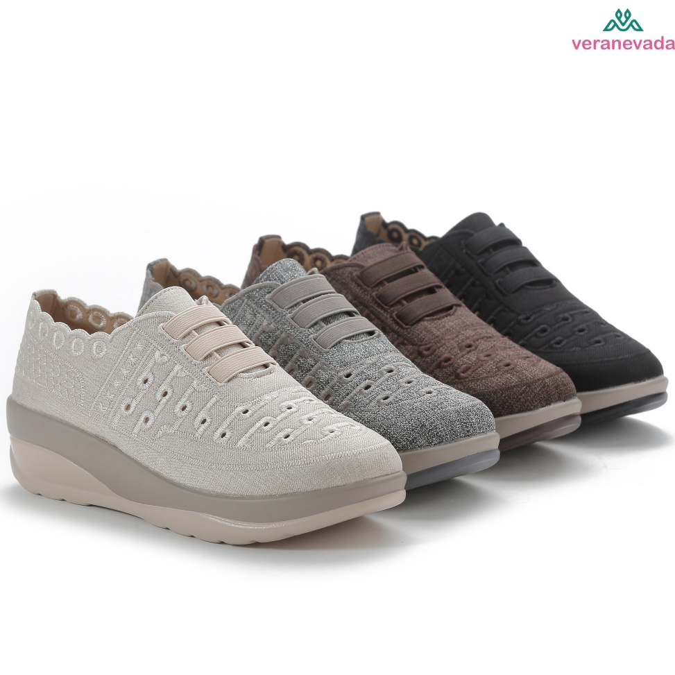 Harga Termuraah Vera Nevada Sepatu Wedges Wanita Shoes VN1238