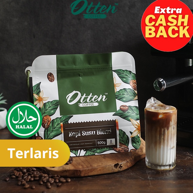 

DiSkon Kopi Susu Blend 5gr Biji Bubuk Commercial Blend Otten Coffee Best Seller