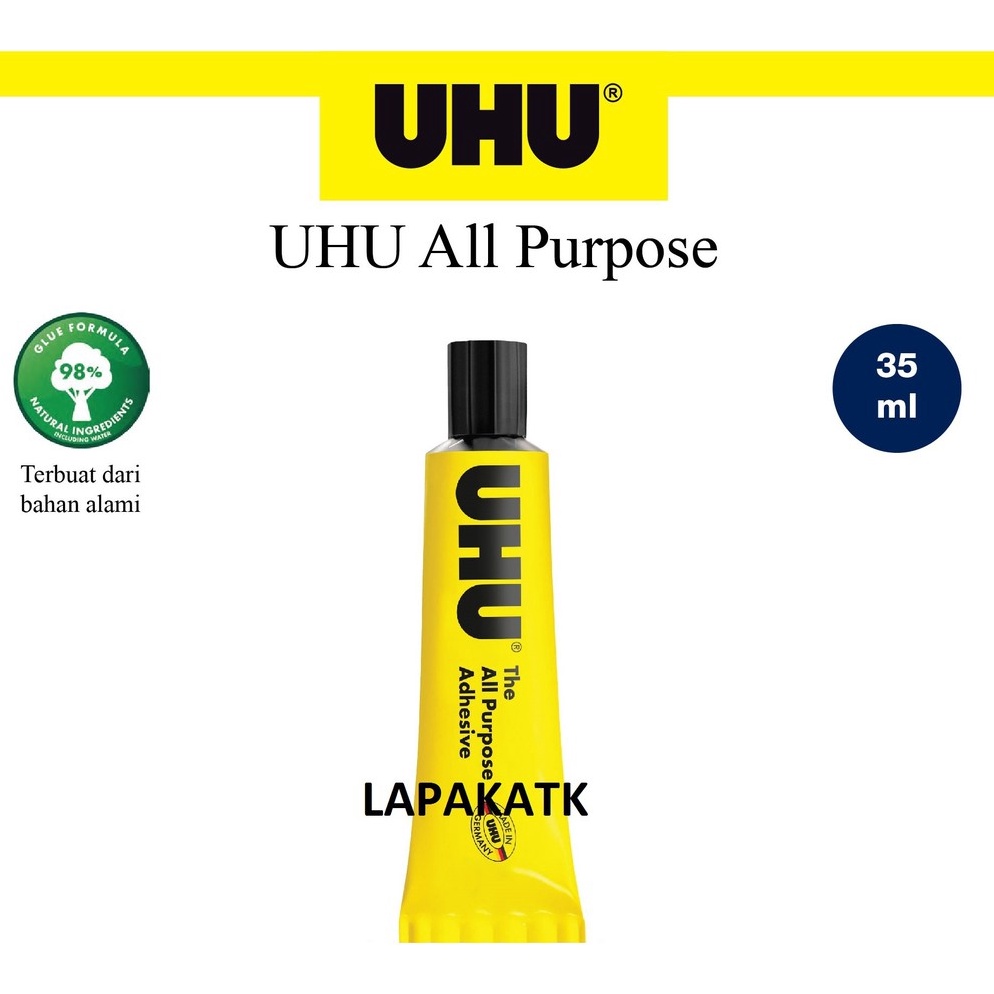 

BFW287 Terlaku Uhu LEM CAIR 35 ML Lem kertas uhu 35ml