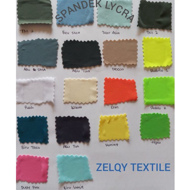 Terpopuler kain Spandek Lycra nylon  kain spandek licra bahan baju renang