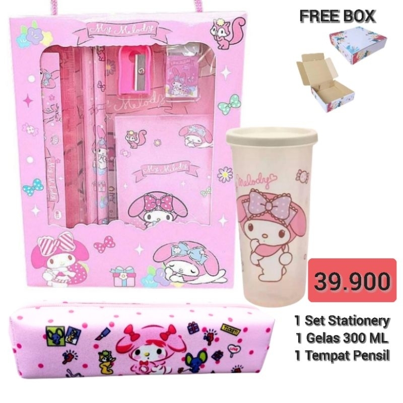 

Kado MELODY kado SANRIO kado anak cewek kado anak perempuan set stationery MELODY set alat tulis MELODY SANRIO kado ulang tahun anak MELODY perlengkapan alat tulis sekolah SANRIO MELODY souvenir ulang tahun MELODY