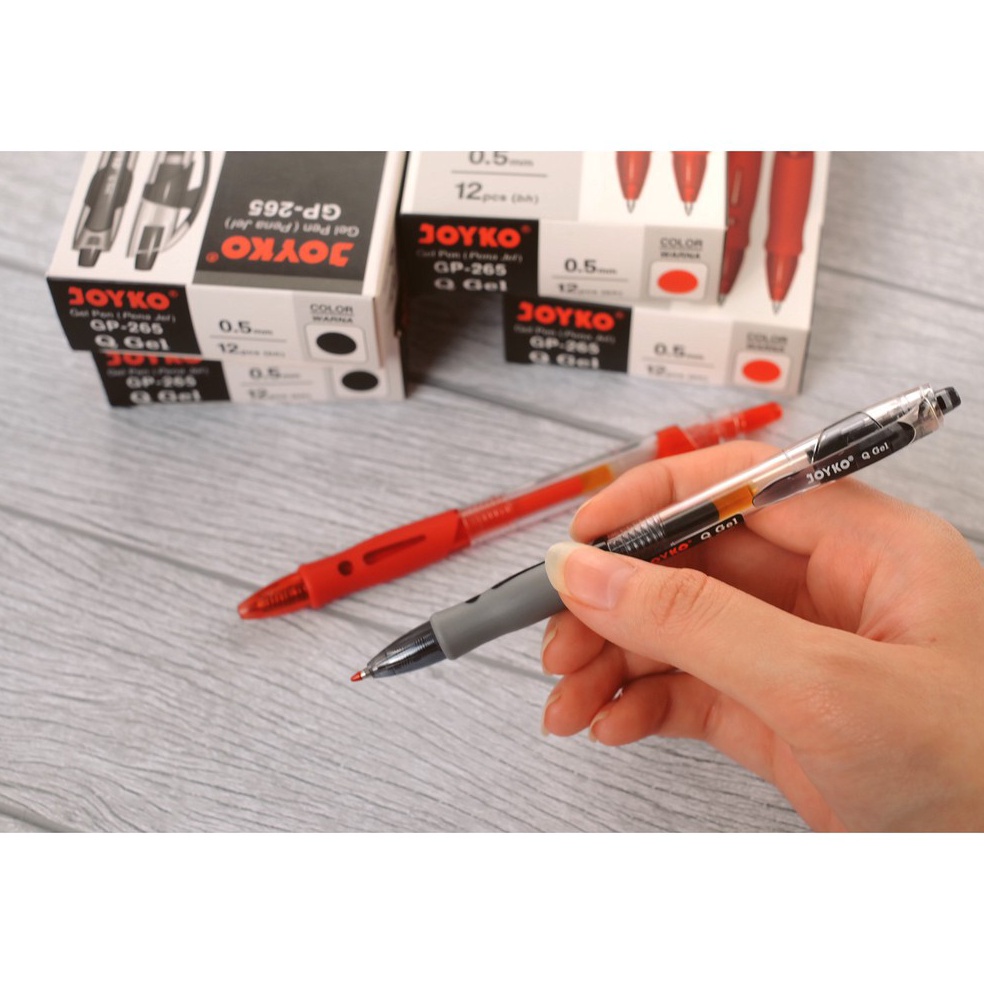 

EDF389 murah 6 Piece Pulpen Gel Joyko