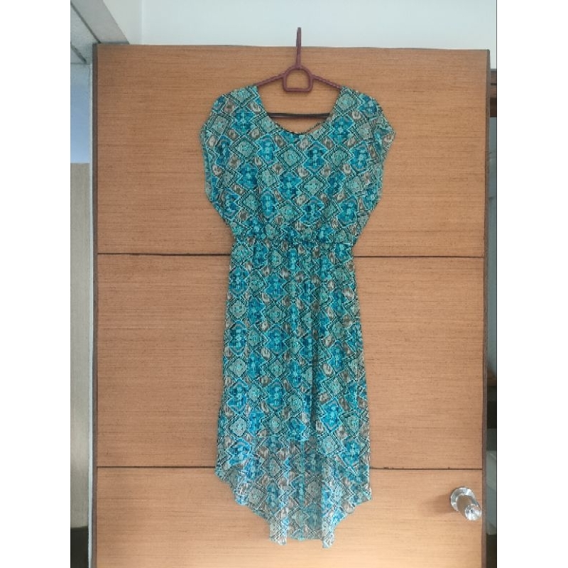 dress hijau tosca