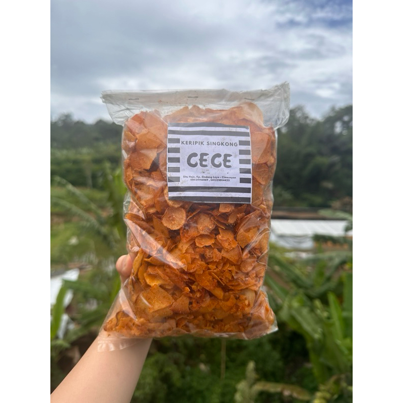 

Keripik Singkong Pedas 250gr