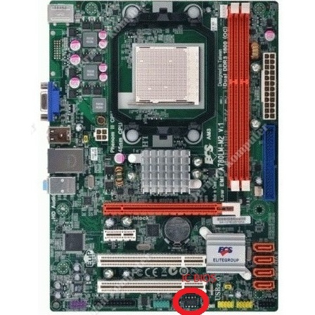IC BIOS ECS A780LM-M2 V1.0