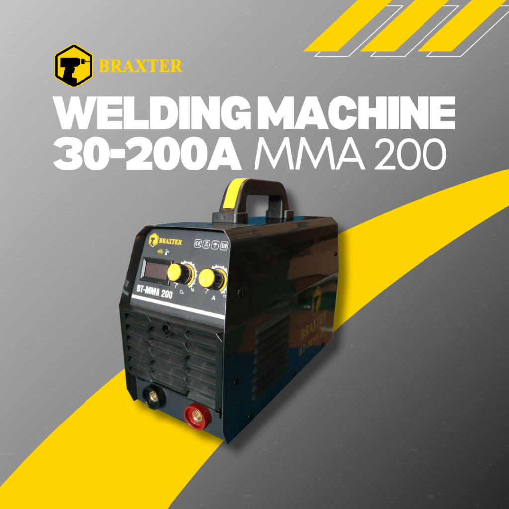 BRAXTER WELDING MACHINE / MESIN LAS MMA 200