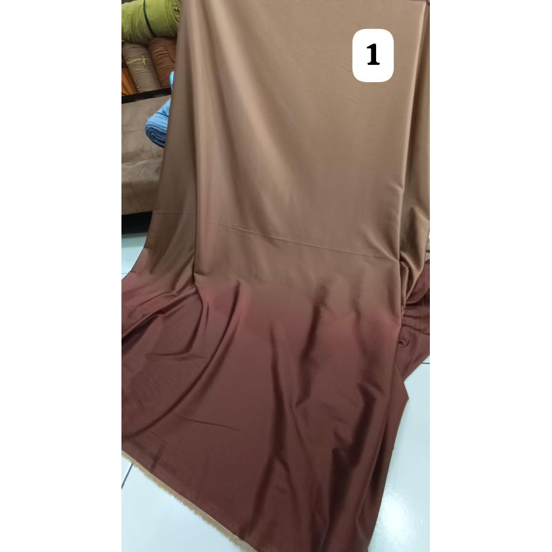 Hijab Gradasi - Hijab Gradasi Segiempat gradasi by Manthy Boutique