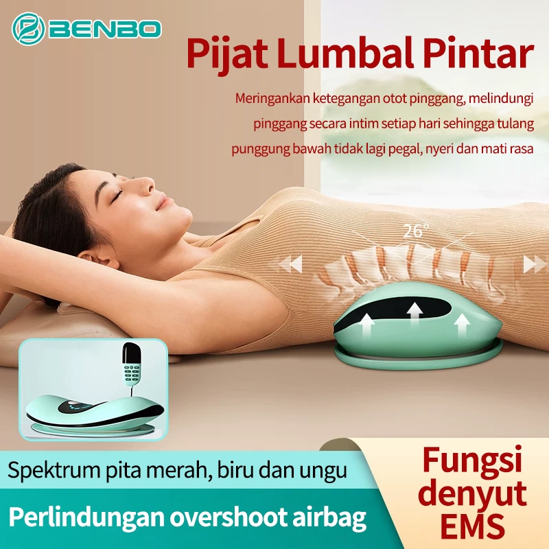 BENBO LUMBAR TRACTION DEVICE - TERAPI SARAF TERJEPIT PINGGANG RILEKS