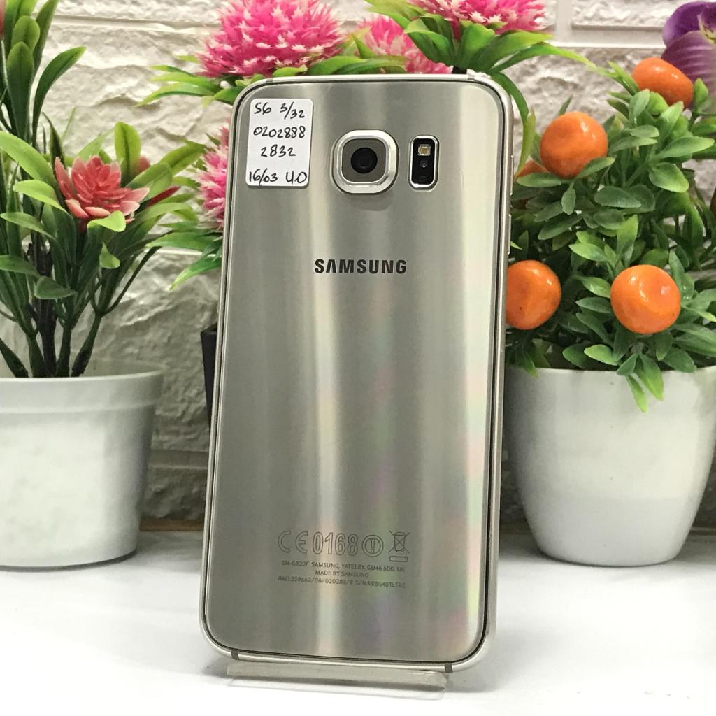 SAMSUNG S6 FLAT 3/32GB Gold Bekas Second Eks Grs Resmi