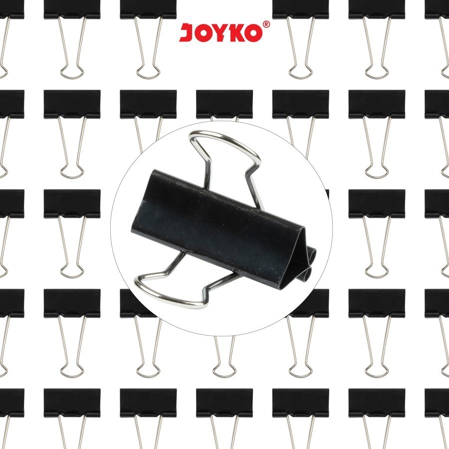 

Binder Clip Joyko No 105 107 111 155 200 260 Klip Penjepit Kertas