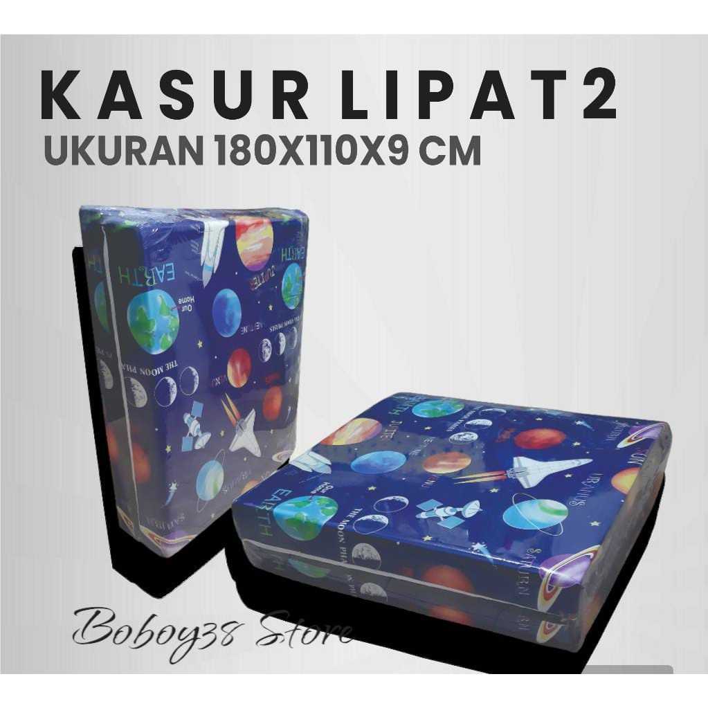 KASUR BUSA / KASUR BUSA LIPAT 2 / KASUR BUSA MURAH Uk. 180 x 110 x 9 cm