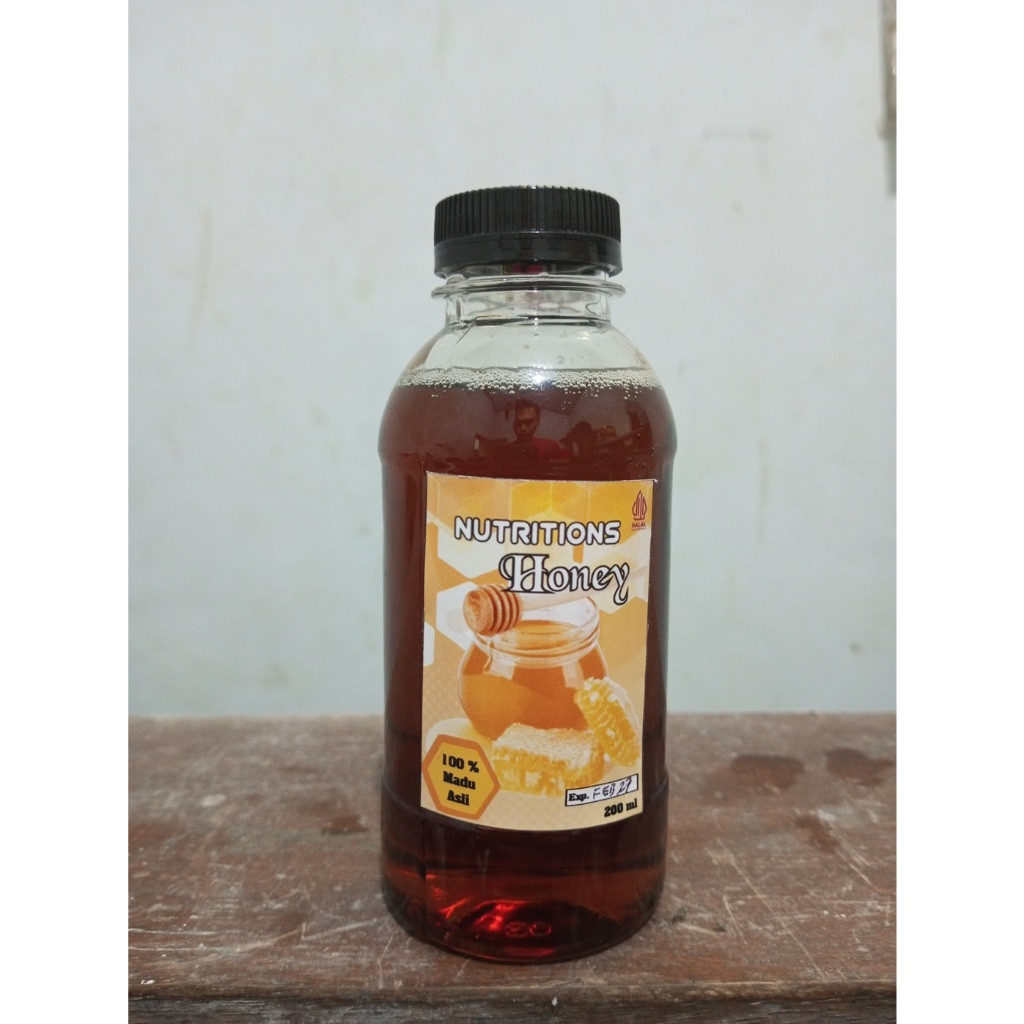 

Madu 200ML (275gr/200ml) Asli Original Alami Tanpa Campuran Apapun | | ISI 15 ML | GRATIS EMAS ASLI