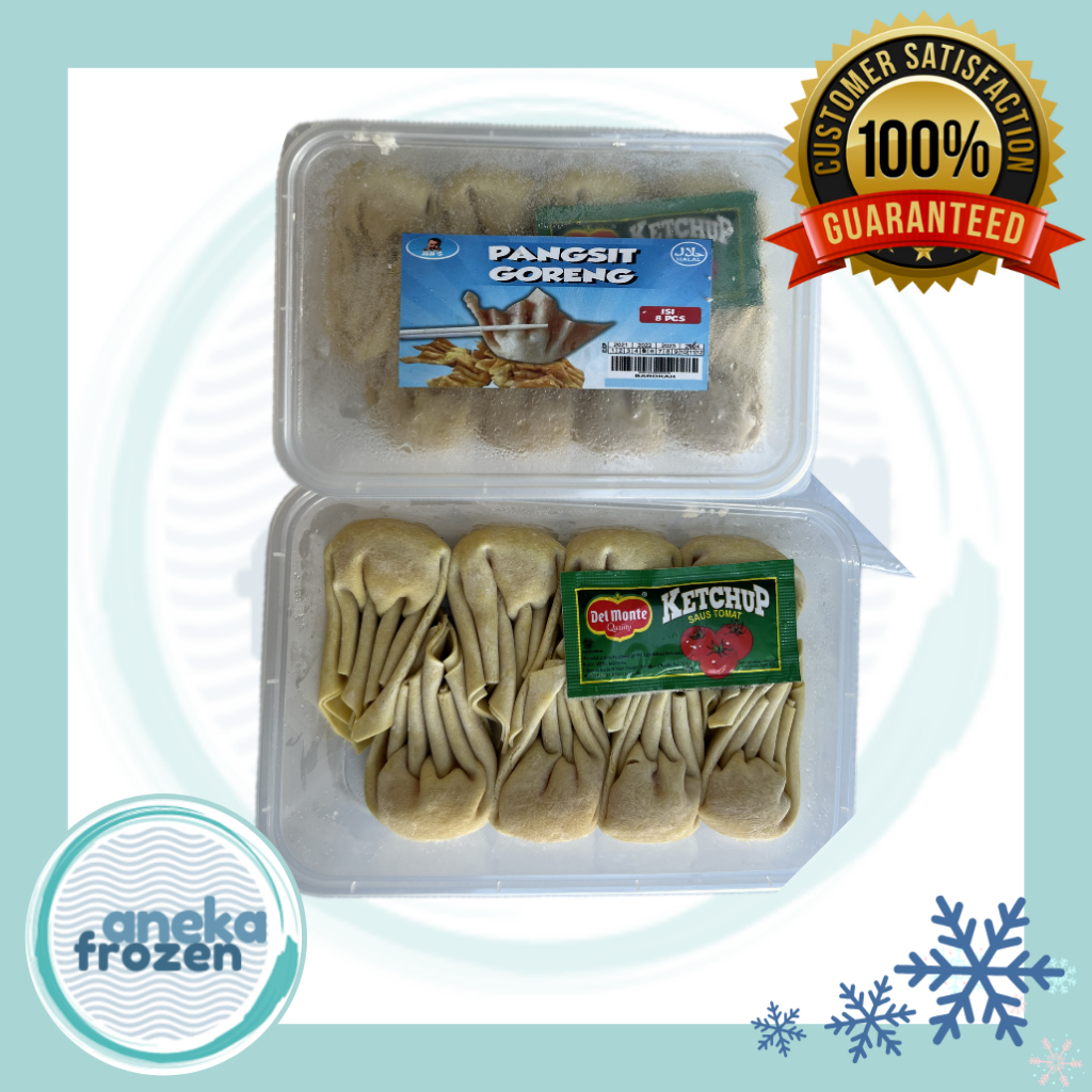

pangsit goreng isi 8pcs / pack aneka frozen malang