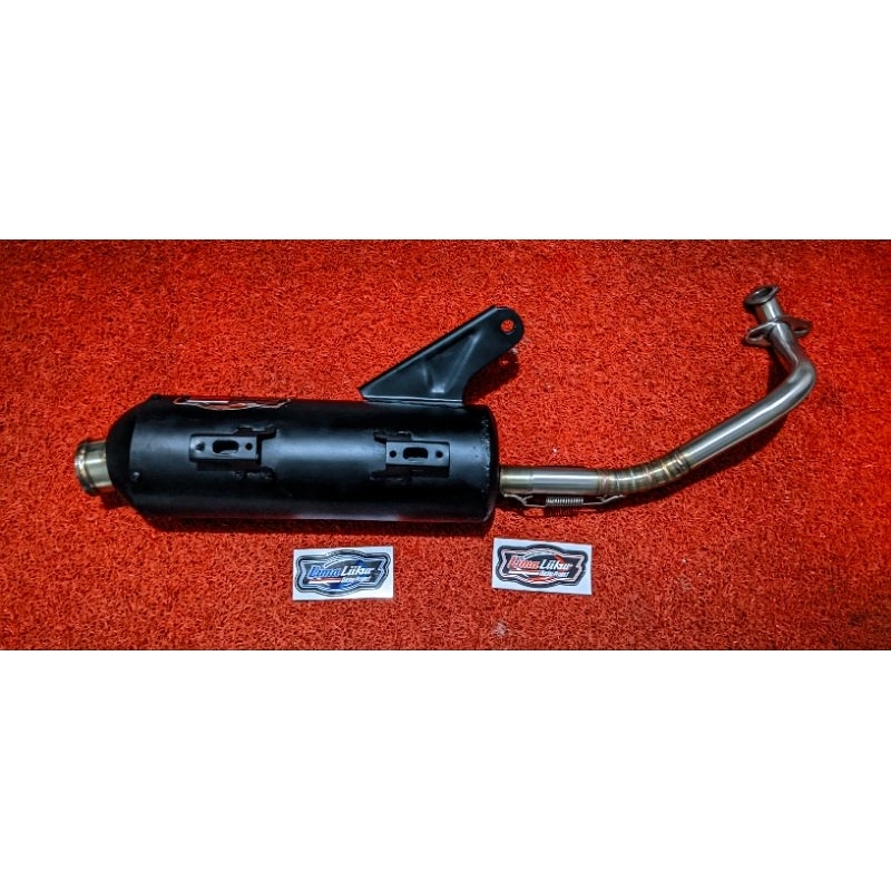 Knalpot standar racing Scoppy ,Beat deluxe ,Genio - original Limaliikur Racing