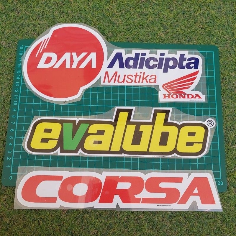 SET SPONSOR PERSIB 2012 DAYA ADICIPTA, EVALUBE, CORSA