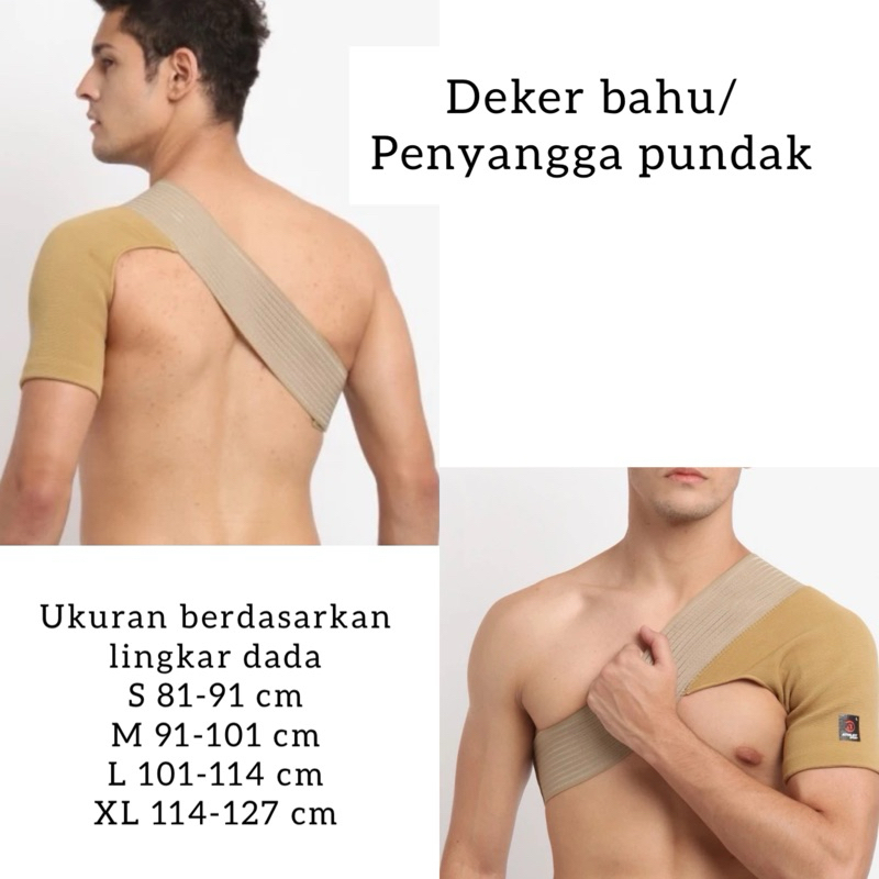 Deker bahu atau penyangga  pundak atau shoulder support