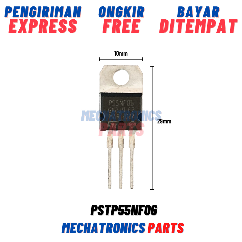 [SMC-9092] PSTP55NF06 P55NF06 55N06