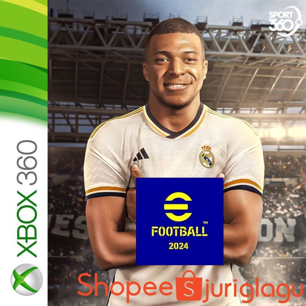 PES 2024 XBOX 360 Terbaru Termurah eFootball Xbox360