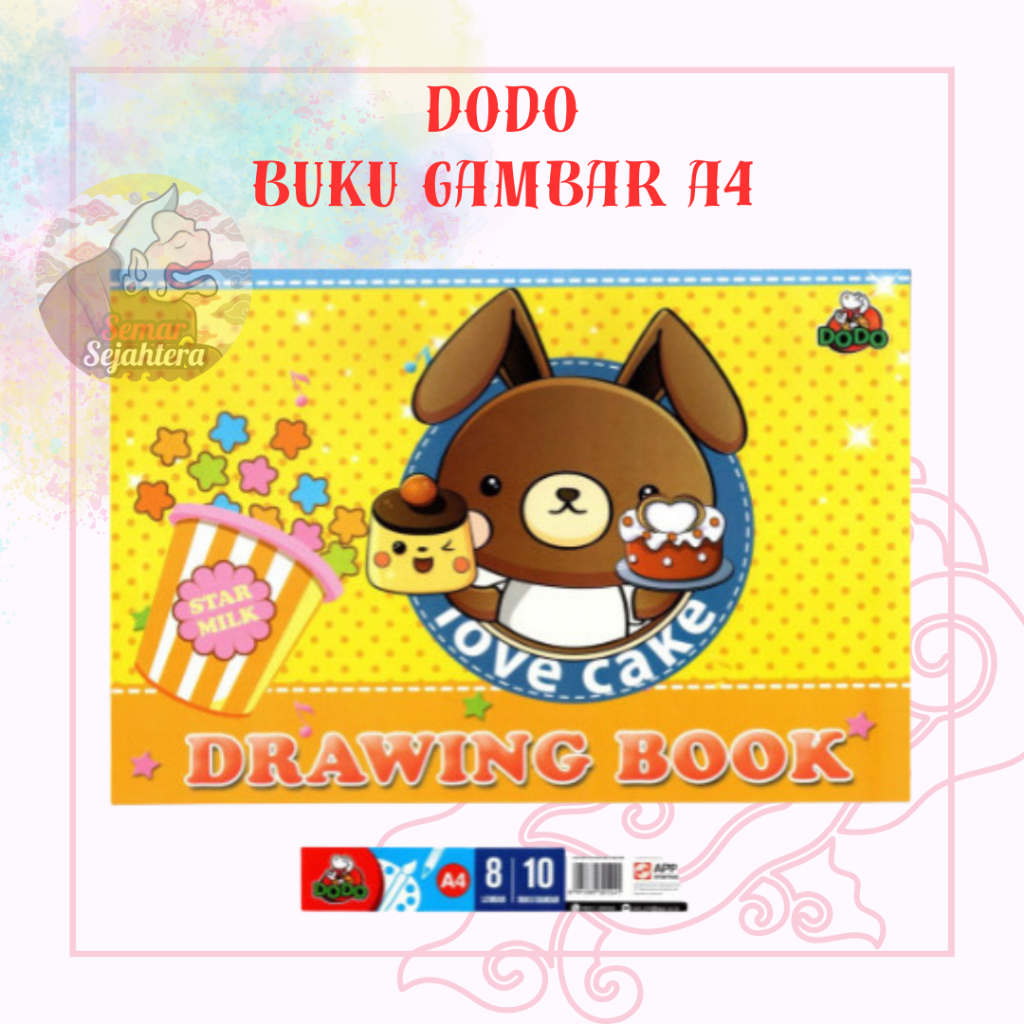 

[PCS] BUKU GAMBAR / DRAWING BOOK DODO UKURAN A4 ISI 8 LEMBAR*