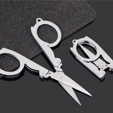 

Gunting Lipat Kecil Hero SATUAN Folding Scissors Stainless Steel Trip Tajam DIY Alat Potong Bahan Berkualitas Rumah Tangga Perlengkapan Peralatan Scisors Pemotong Cut Cutter Kertas Karton Bufalo Kardus Box Paper Lembar Plastik Pentacle Malang