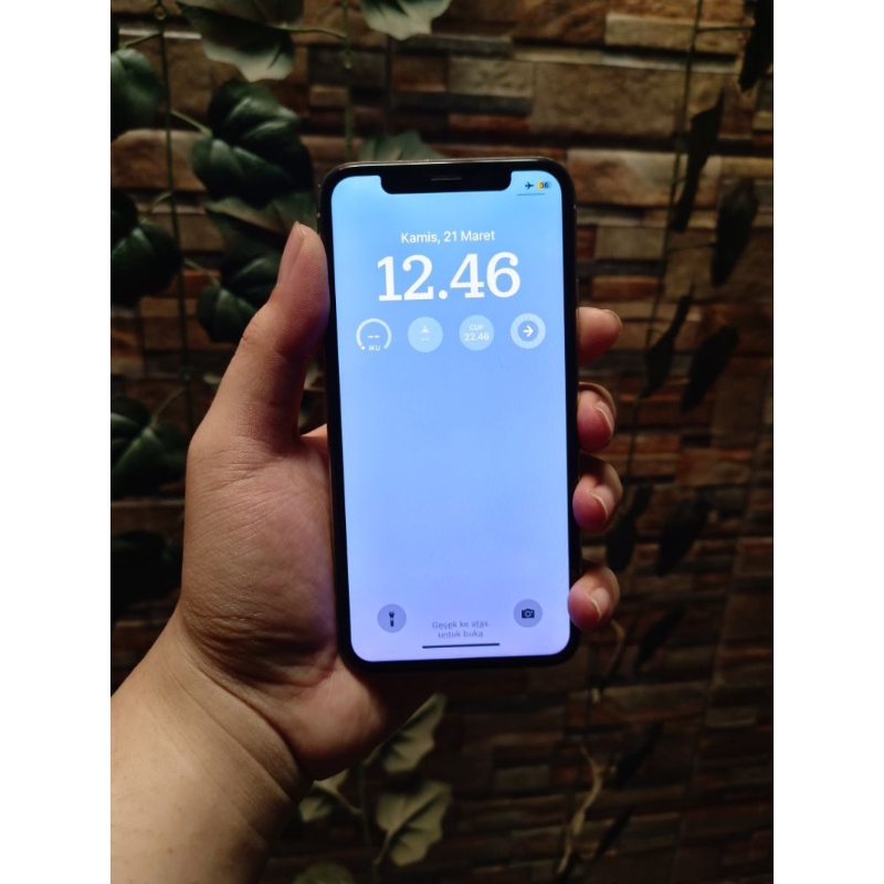 iPhone X 64GB Silver Murah
