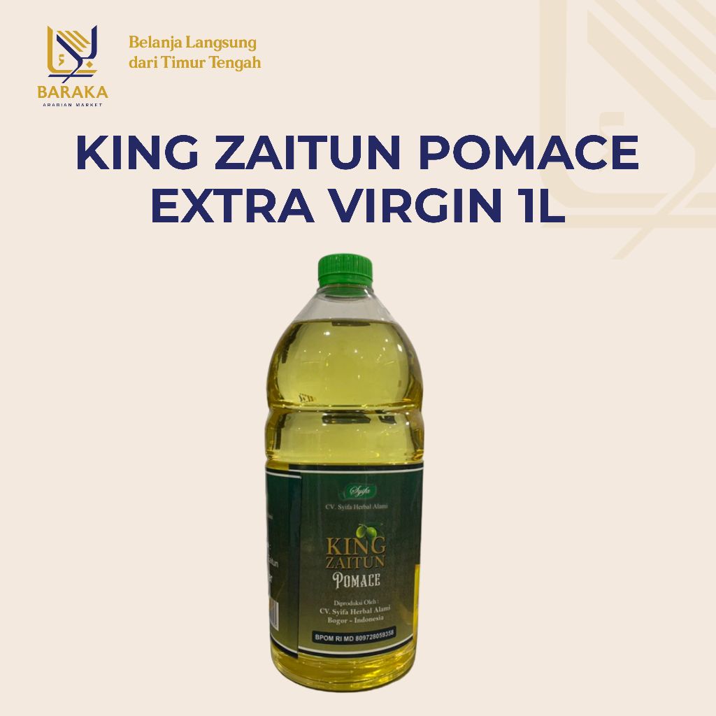 

King zaitun Pomace 1 Liter