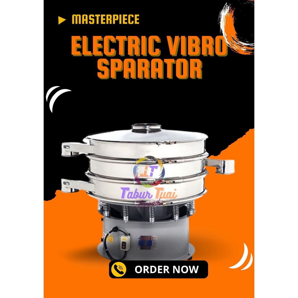 Mesin Pengayak tepung - Mesin Electric Vibro Separator