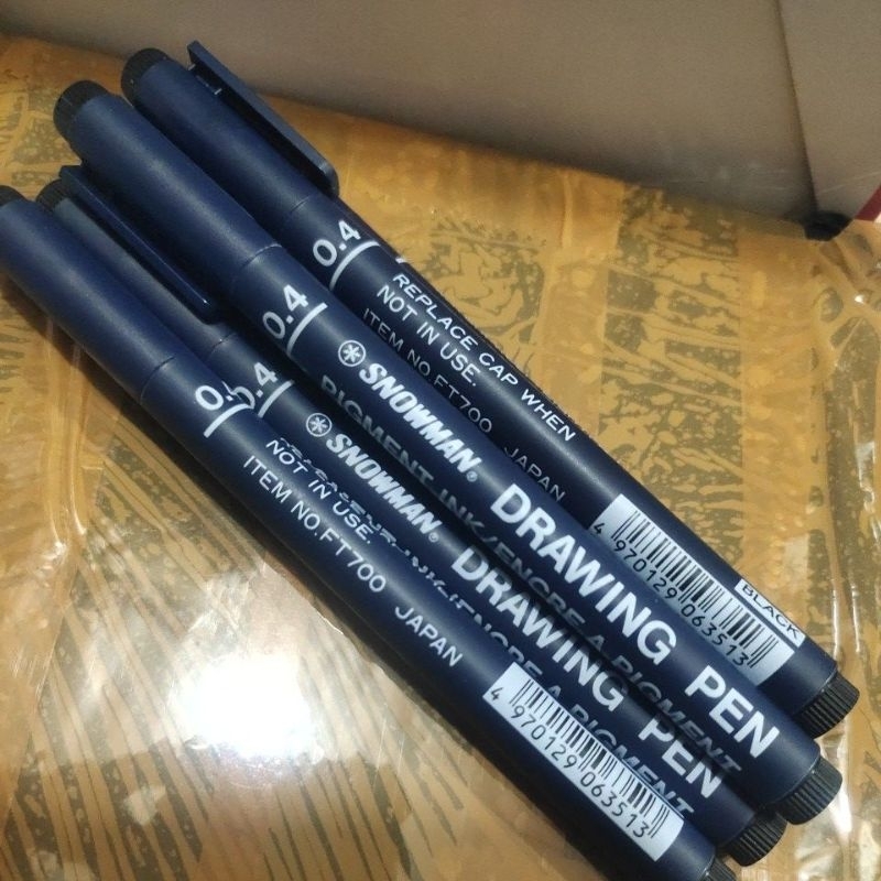 

snowman 700 drawing pen black 0,4 / pcs