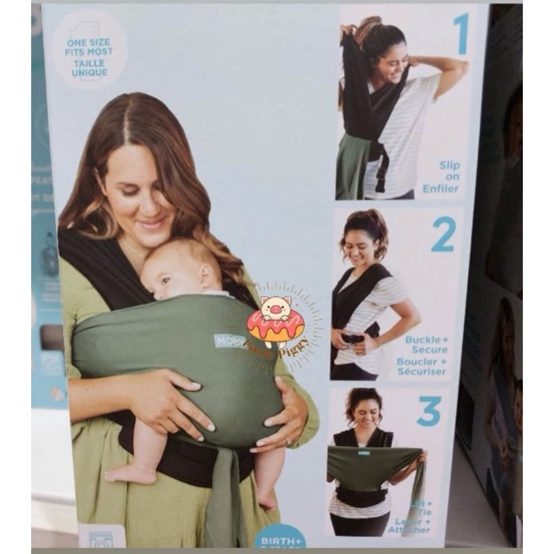Moby easy wrap baby carrier gendongan bayi
