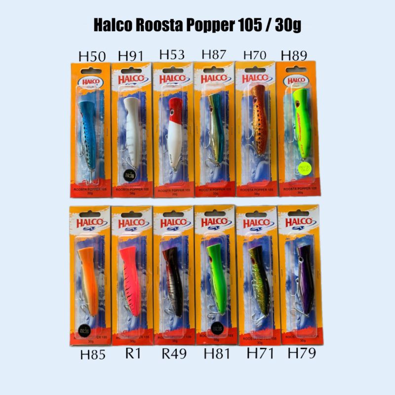 Lure Halco Roosta Popper 105