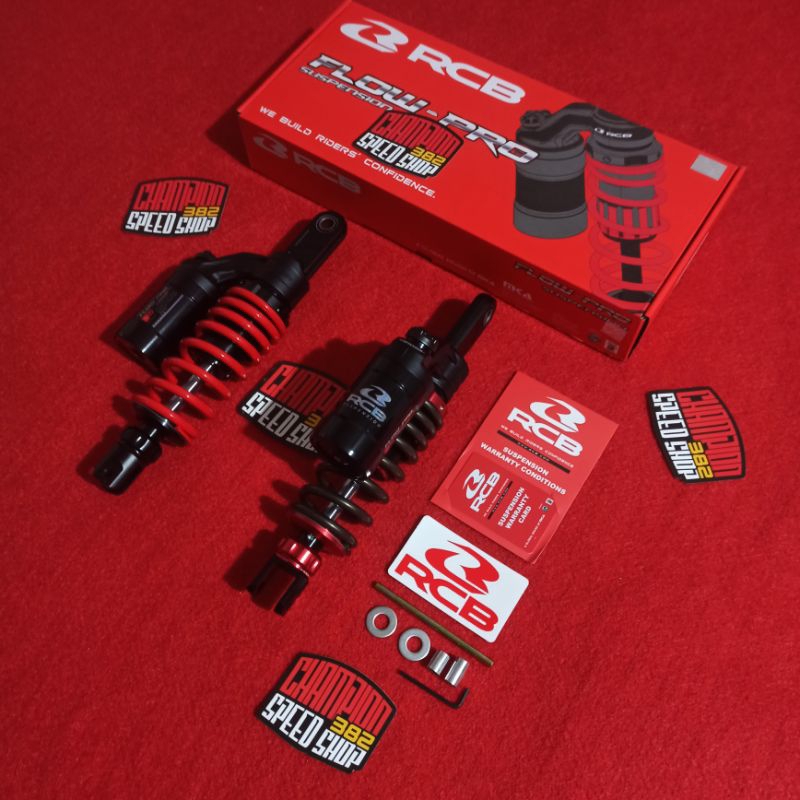 Shock Shockbreaker RCB Racing Boy Flow Pro 305mm Mio Sporty Mio Smile Mio Soul Fino Xeon GT Lexi 125
