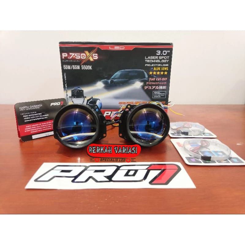PRO7 P750XS BILED PROJECTOR 55W/65W PRO7 LASER