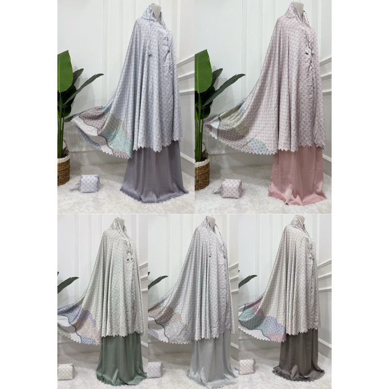mukenah armani silk