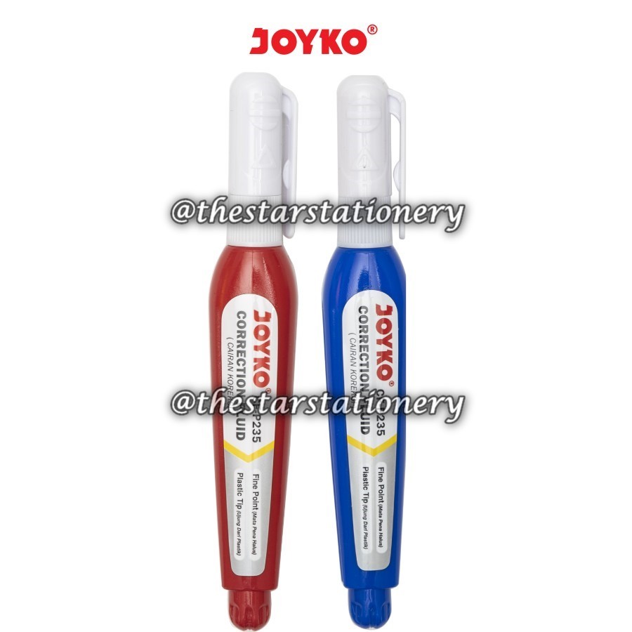 

(1 Biji) Correction Fluid Joyko CF-P235 CF-P236 CF-P237 CF-P238/ Gabungan Tipe-X Cair Joyko (1 Biji)