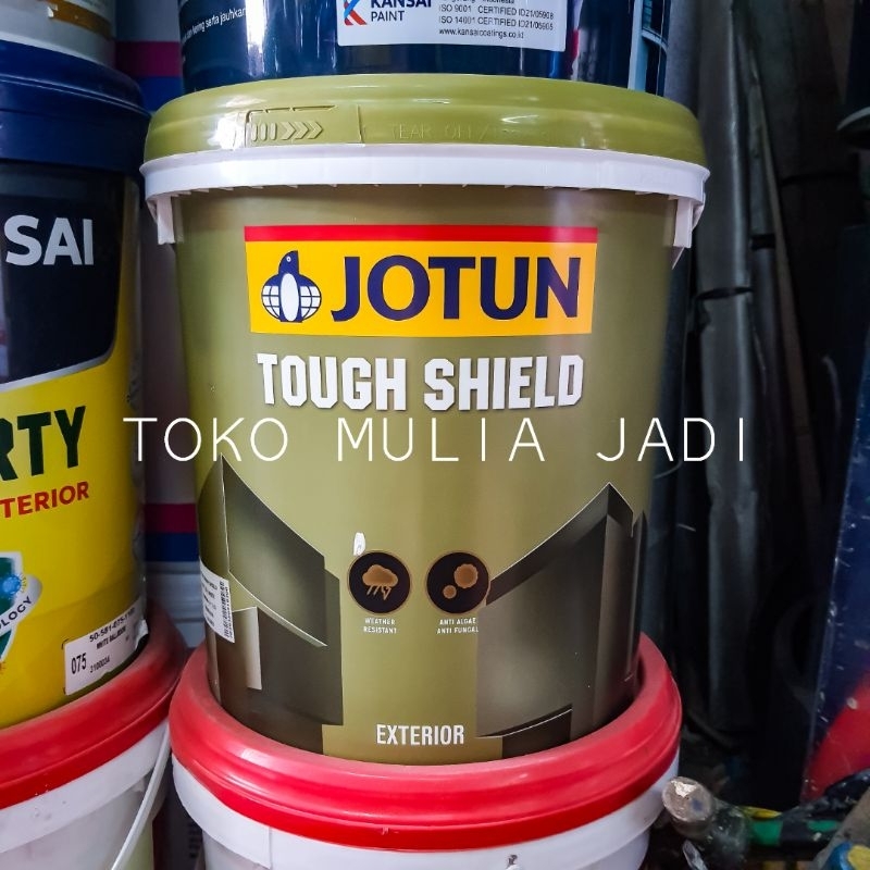 Cat Jotun Tough Shield 18 Ltr / 26 kg putih / tembok dinding luar exterior eksterior warna 25 kg