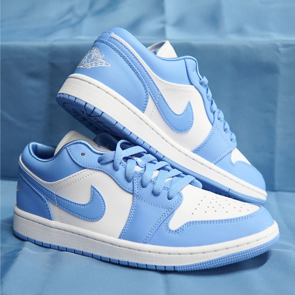 Nike Air Jordan 1 Low Unc University Blue White