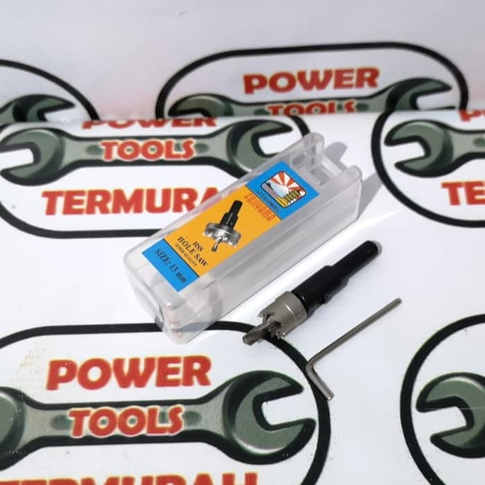 

Hole Saw HSS 13 mm FUJIYAMA Mata Bor Kayu Metal Engsel Laci