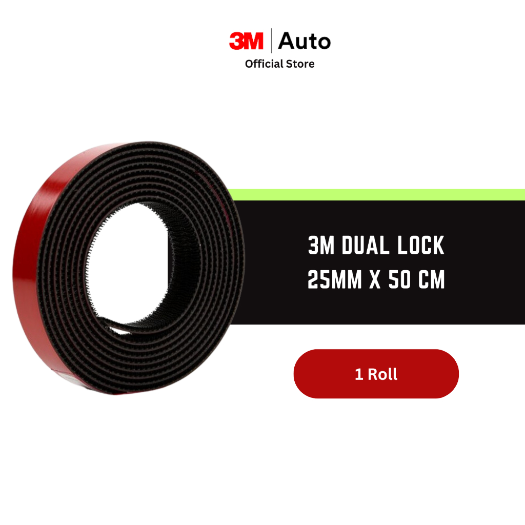 3M SJ 3780 SJ3440 Dual Lock 25mm X 500mm