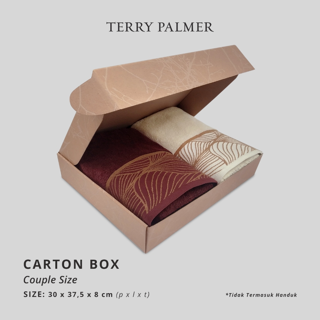 

[Sameday/Instant] Gift Box Hadiah Packaging Handuk Kotak Kado Single dan Couple Morning Whistle / Terry Palmer