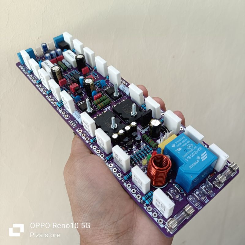 Kit driver SOCL 506 TEF 2U 10set tr final lengkap speaker protector+input balance+Limiter+sensor suh