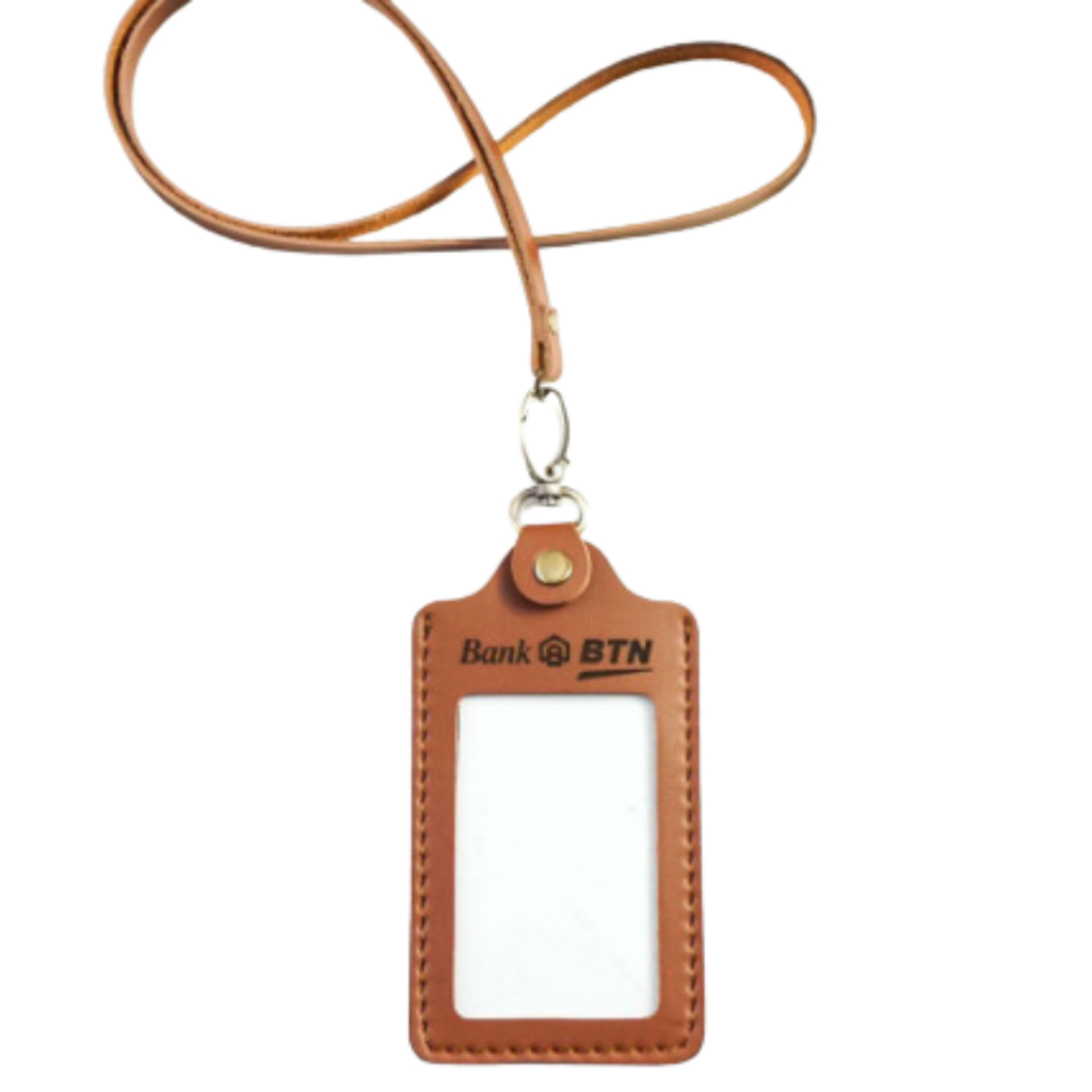 

Name Tag Kulit Custom Logo