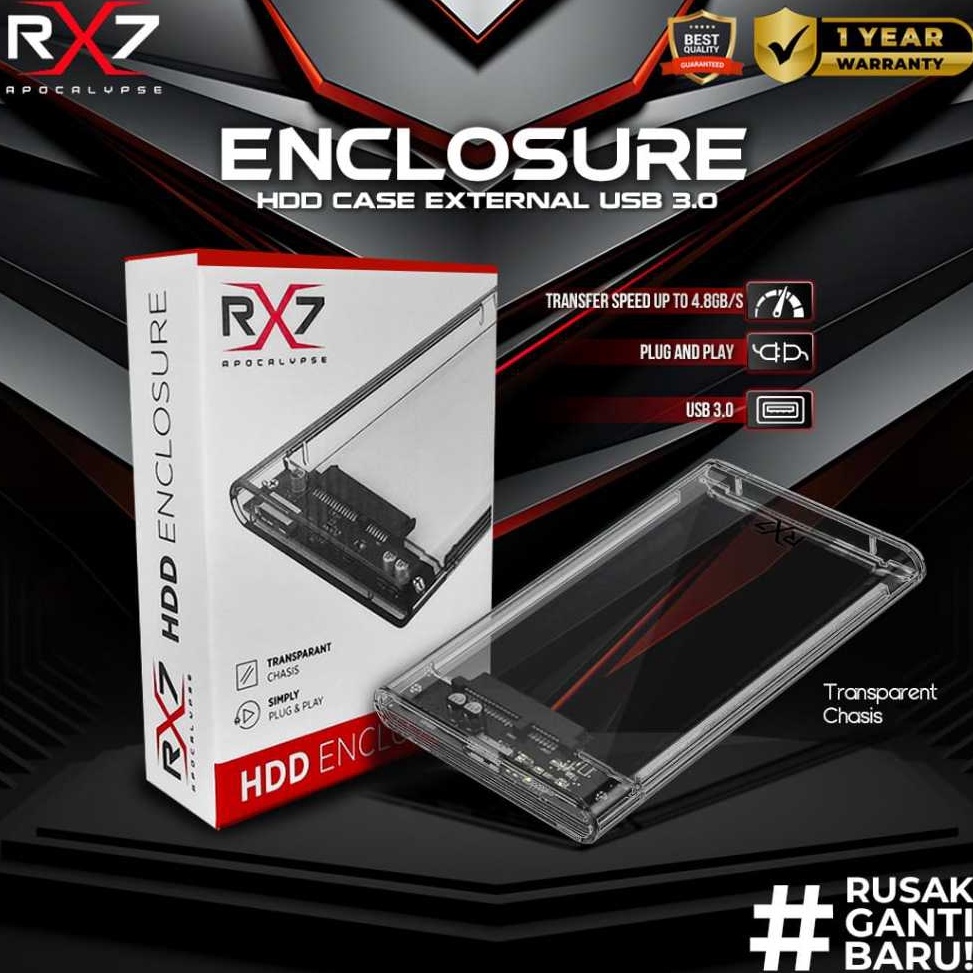 Murah CASING HARDISK EXTERNAL HDD EXTERNAL CASE 25 USB 3 HDD ENCLOSURE