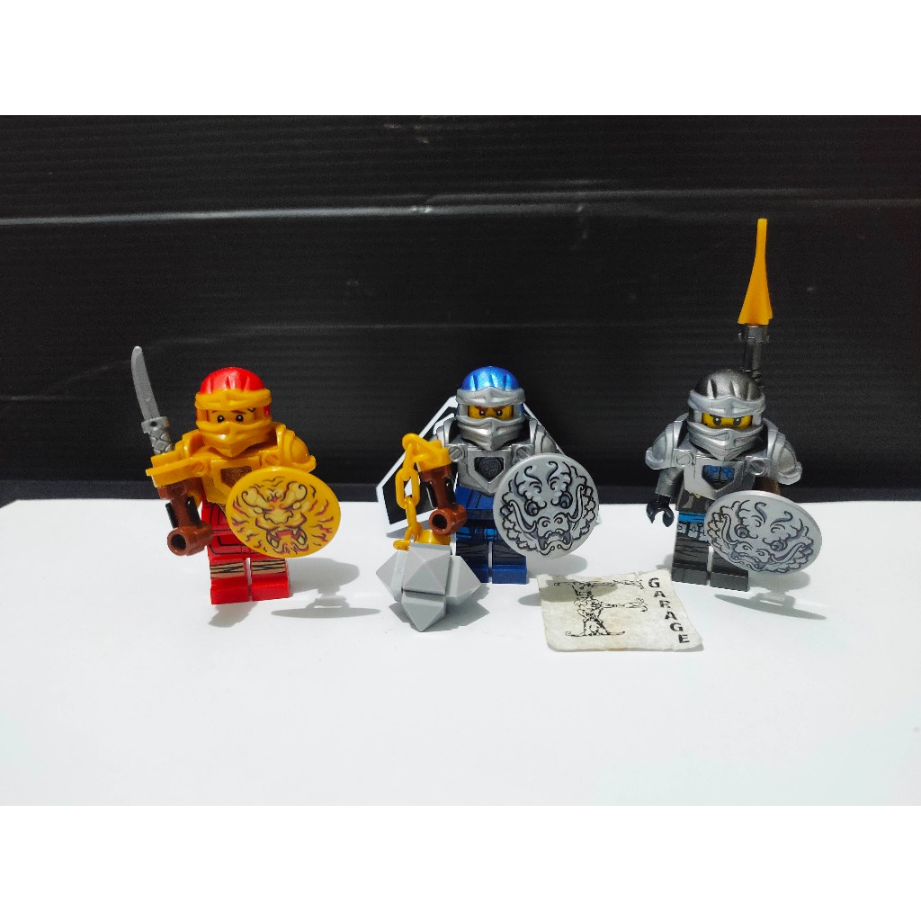 Brick Lego Hero Jay Kai Nya Ninja Ninjago Minifigure 71721