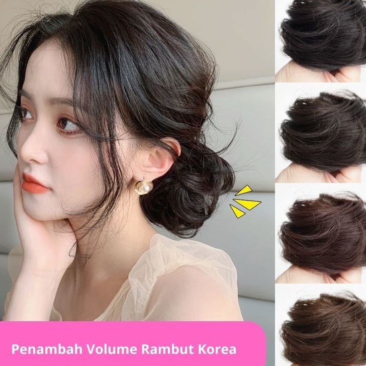 55 COD IKAT RAMBUT WIG RAMBUT PALSU KONDE CEPOL RAMBUT BERVOLUME UNTUK PESTA KARET RAMBUT PALSU IKAT