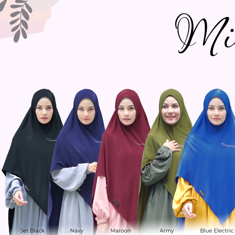 BERGO MILEA LOGO RHINESTONE BY UMMA SYARI