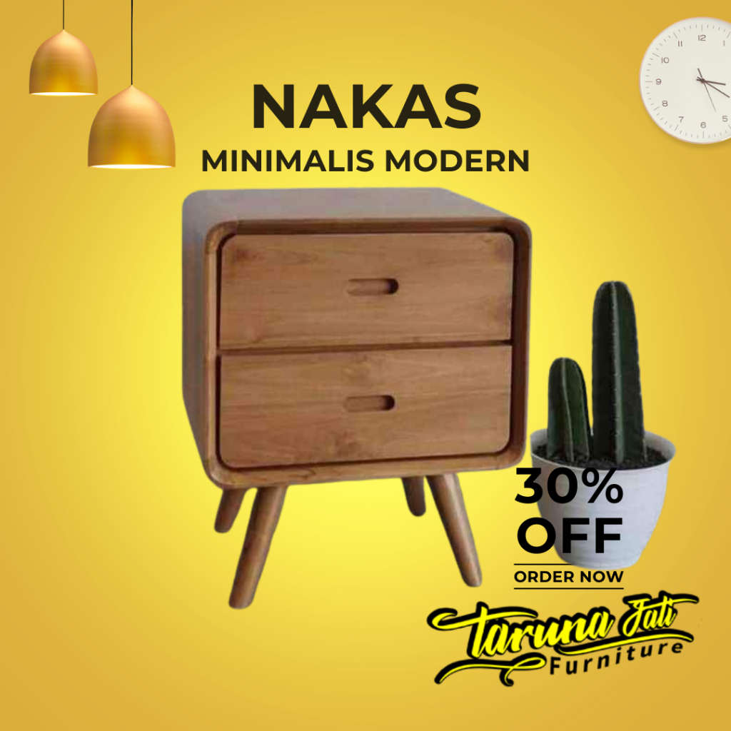 Nakas / Meja Nakas Minimalis Modern, Nakas Minimalis Laci