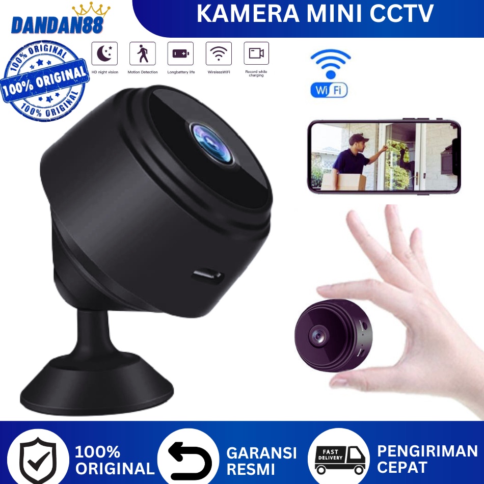 Sale Terbatas Kamera Camera Mini Cctv Wifi Tersembunyi Pengintai Keamanan Tanpa Kabel Bisa Sambung K