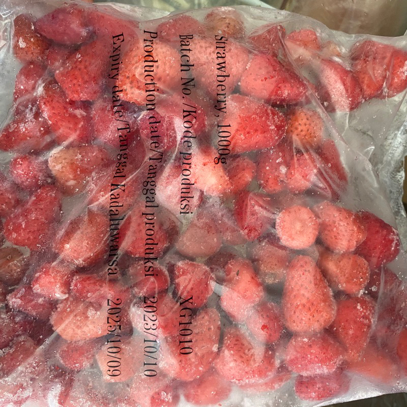 

Strawberry frozen,Manis
