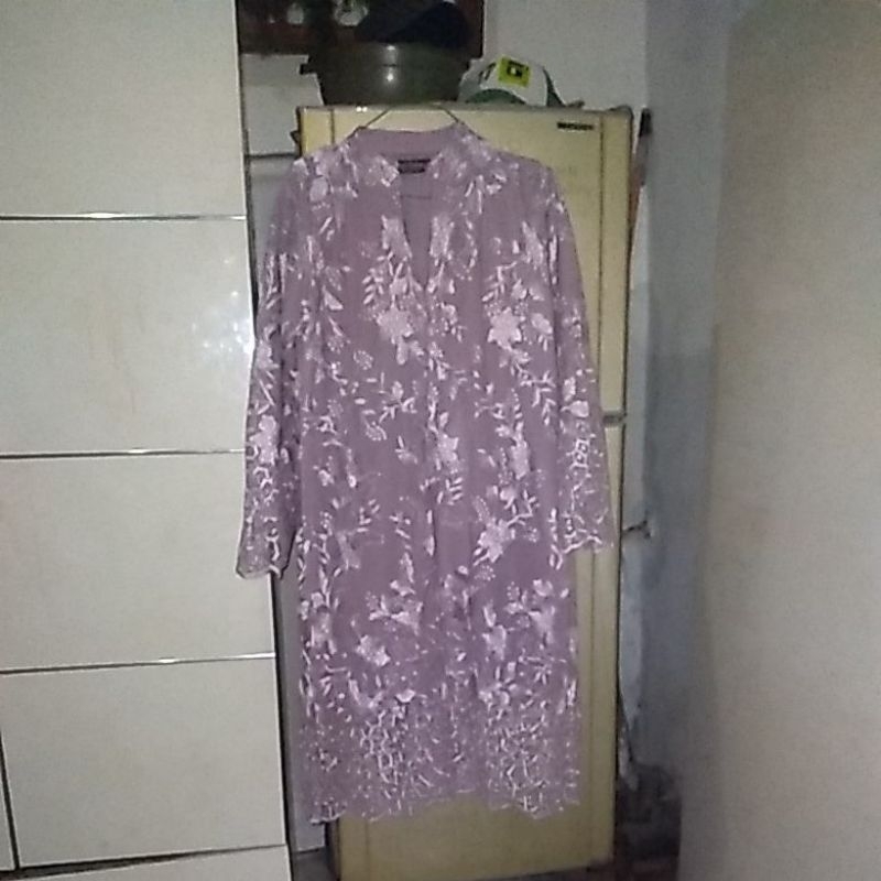 kebaya ungu lilac